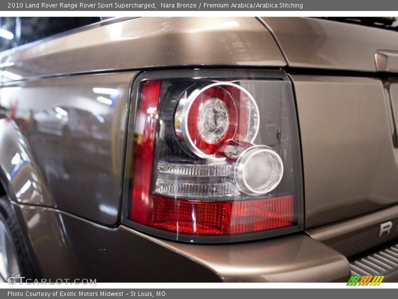 Nara Bronze / Premium Arabica/Arabica Stitching 2010 Land Rover Range Rover Sport Supercharged