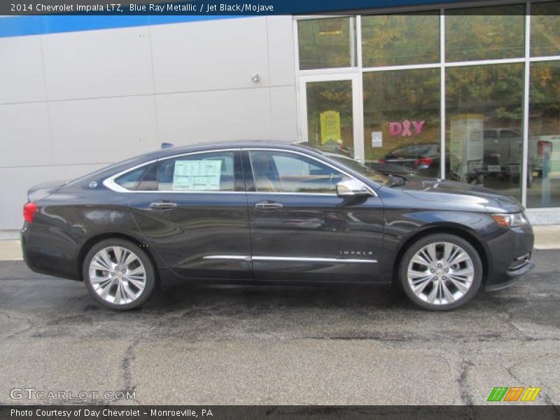 Blue Ray Metallic / Jet Black/Mojave 2014 Chevrolet Impala LTZ