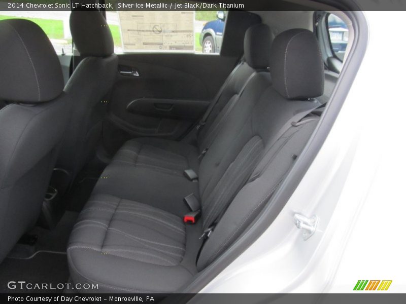 Silver Ice Metallic / Jet Black/Dark Titanium 2014 Chevrolet Sonic LT Hatchback