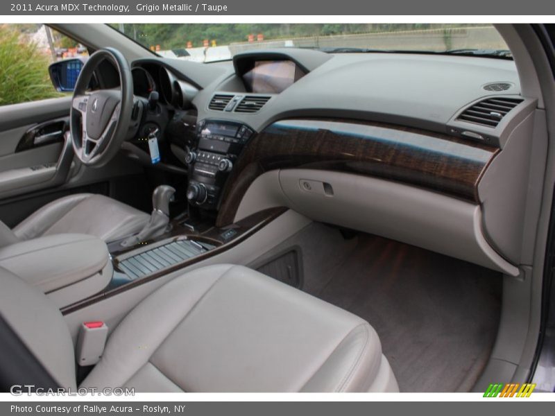 Grigio Metallic / Taupe 2011 Acura MDX Technology