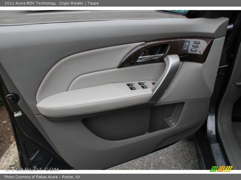 Grigio Metallic / Taupe 2011 Acura MDX Technology