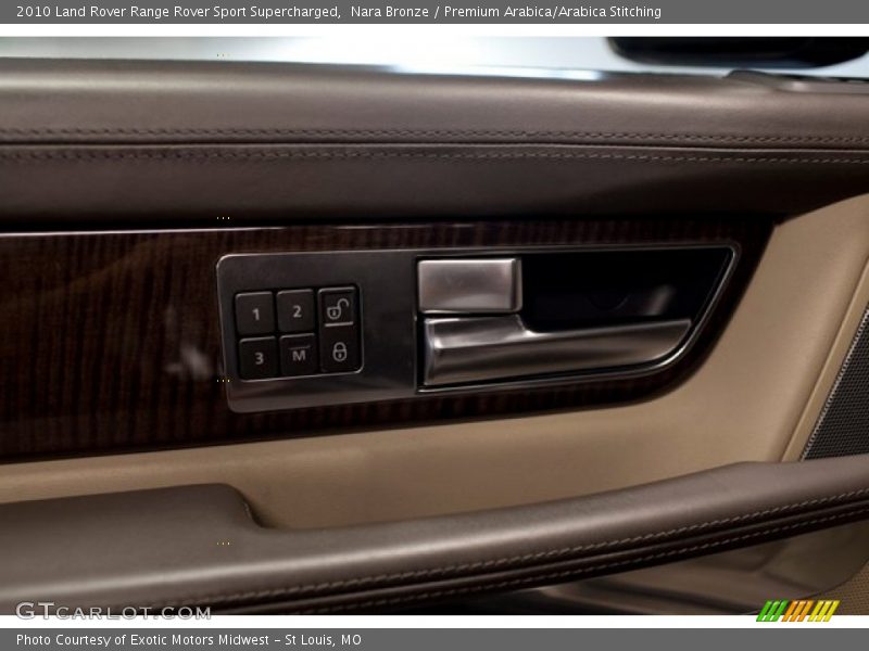 Controls of 2010 Range Rover Sport Supercharged