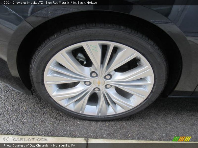 Blue Ray Metallic / Jet Black/Mojave 2014 Chevrolet Impala LTZ