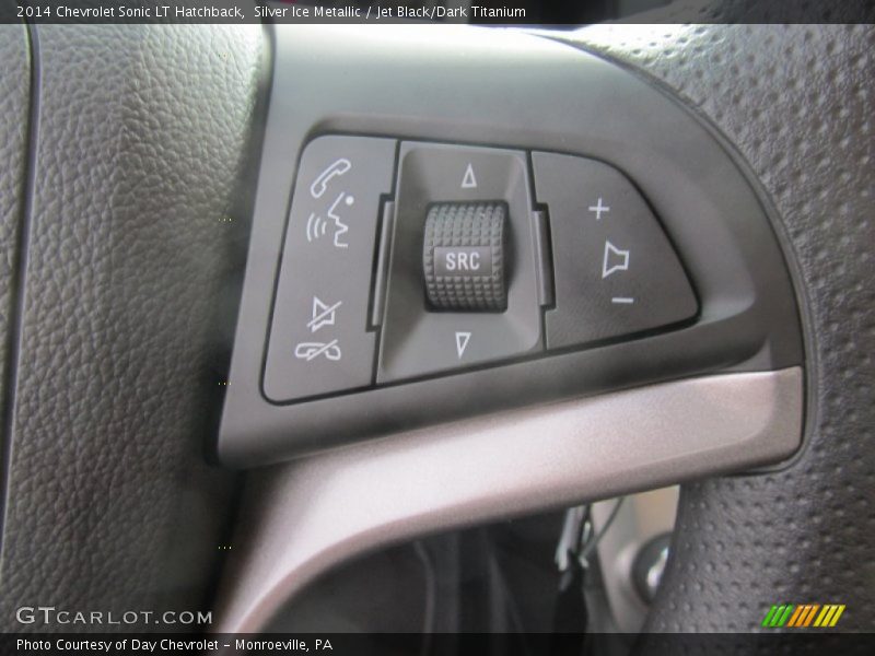 Silver Ice Metallic / Jet Black/Dark Titanium 2014 Chevrolet Sonic LT Hatchback