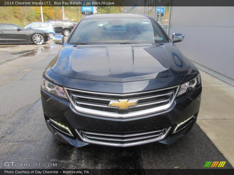 Blue Ray Metallic / Jet Black/Mojave 2014 Chevrolet Impala LTZ