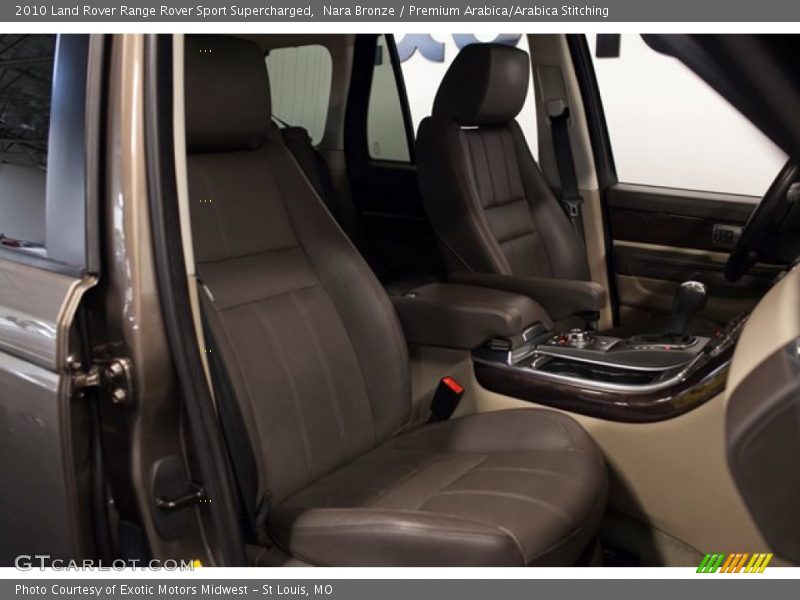 Nara Bronze / Premium Arabica/Arabica Stitching 2010 Land Rover Range Rover Sport Supercharged
