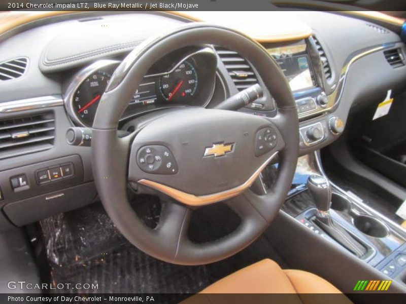 Blue Ray Metallic / Jet Black/Mojave 2014 Chevrolet Impala LTZ