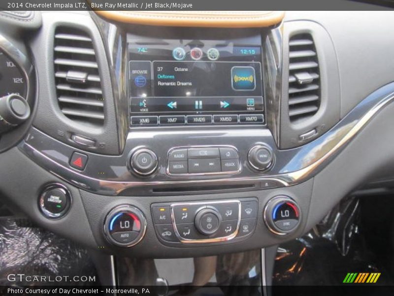 Blue Ray Metallic / Jet Black/Mojave 2014 Chevrolet Impala LTZ