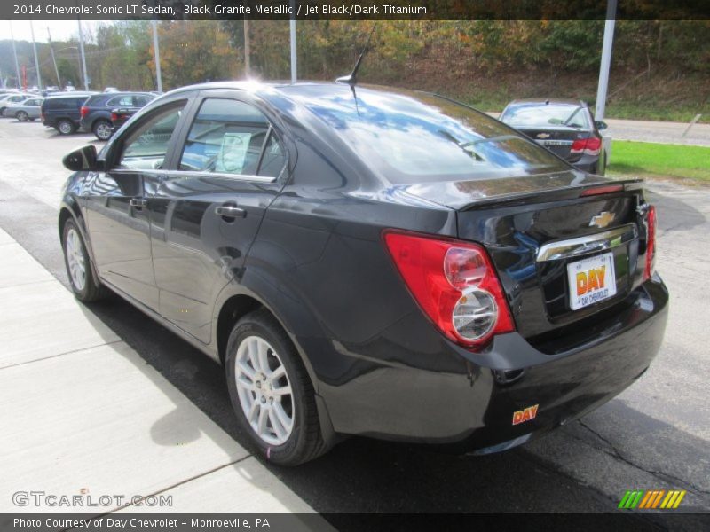 Black Granite Metallic / Jet Black/Dark Titanium 2014 Chevrolet Sonic LT Sedan