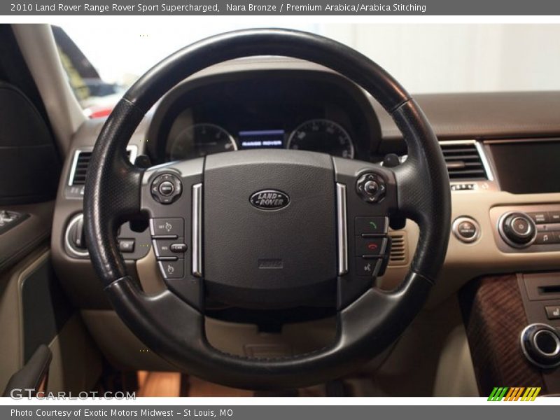  2010 Range Rover Sport Supercharged Steering Wheel