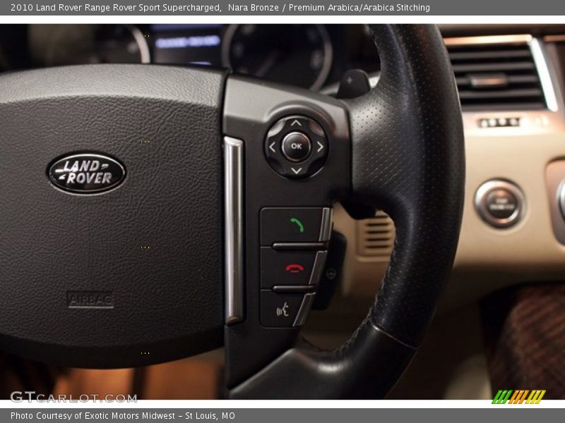  2010 Range Rover Sport Supercharged Steering Wheel