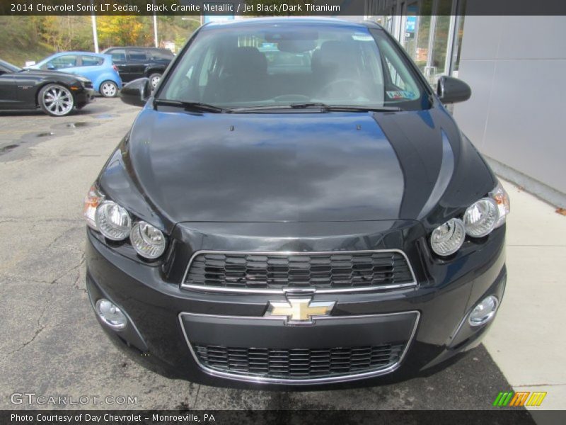 Black Granite Metallic / Jet Black/Dark Titanium 2014 Chevrolet Sonic LT Sedan