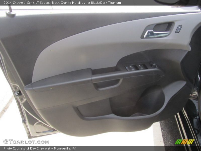 Black Granite Metallic / Jet Black/Dark Titanium 2014 Chevrolet Sonic LT Sedan