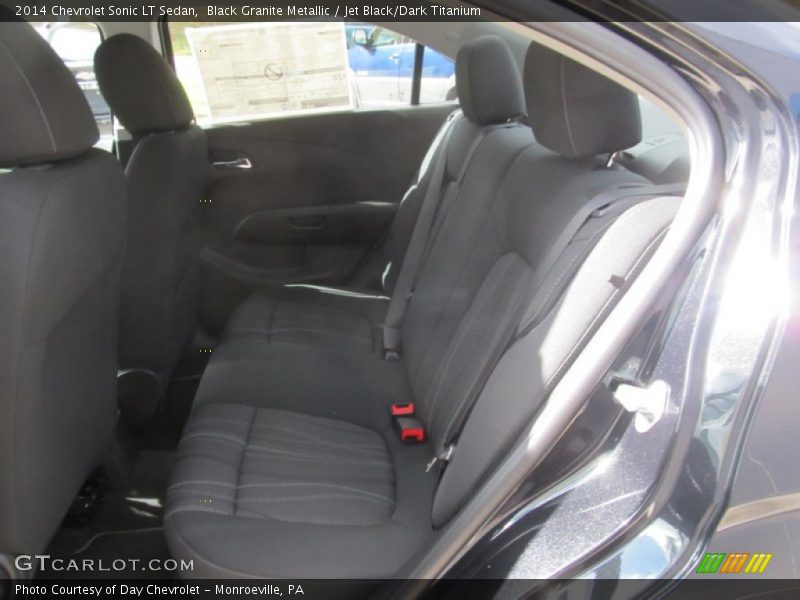 Black Granite Metallic / Jet Black/Dark Titanium 2014 Chevrolet Sonic LT Sedan