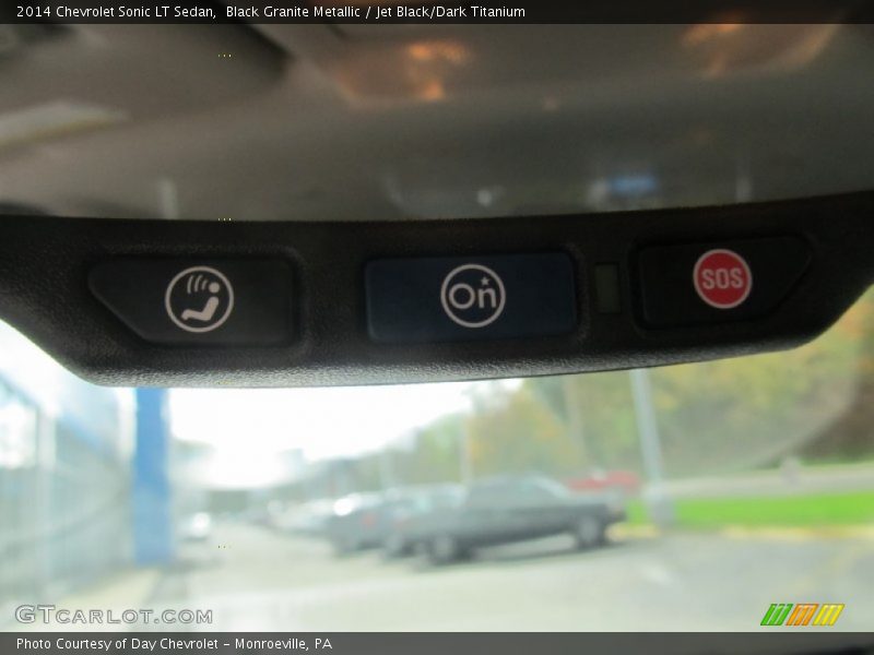 Black Granite Metallic / Jet Black/Dark Titanium 2014 Chevrolet Sonic LT Sedan