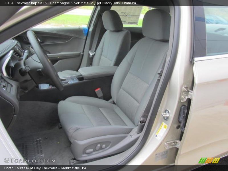 Champagne Silver Metallic / Jet Black/Dark Titanium 2014 Chevrolet Impala LS