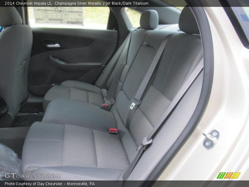 Champagne Silver Metallic / Jet Black/Dark Titanium 2014 Chevrolet Impala LS