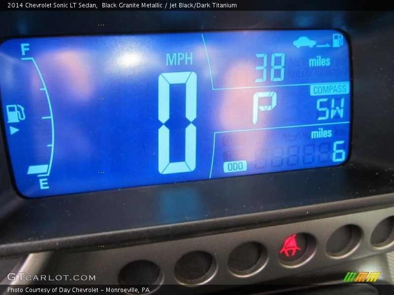 Black Granite Metallic / Jet Black/Dark Titanium 2014 Chevrolet Sonic LT Sedan
