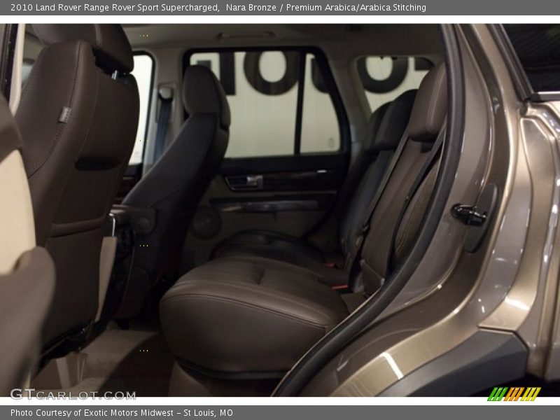 Rear Seat of 2010 Range Rover Sport Supercharged