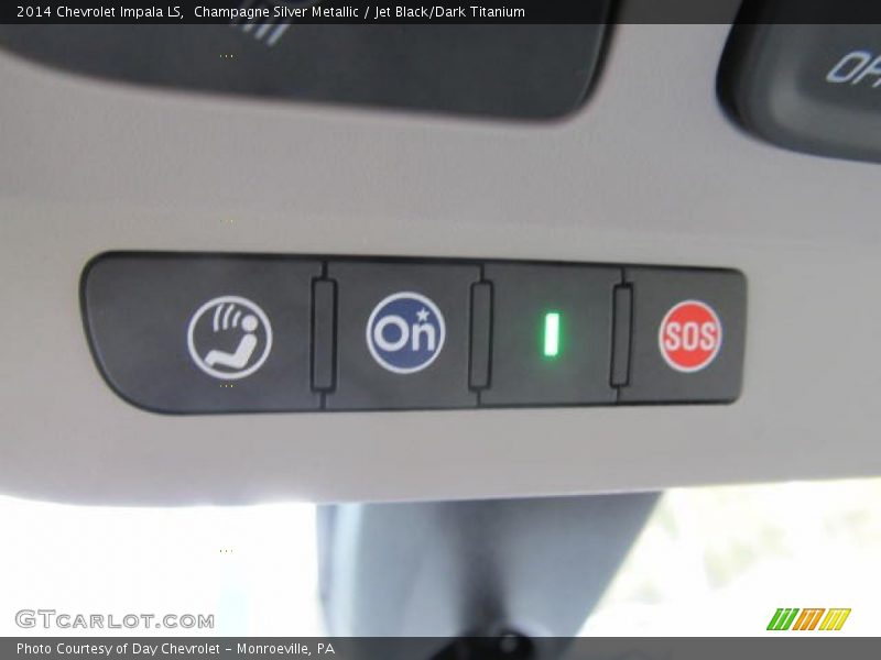 Champagne Silver Metallic / Jet Black/Dark Titanium 2014 Chevrolet Impala LS