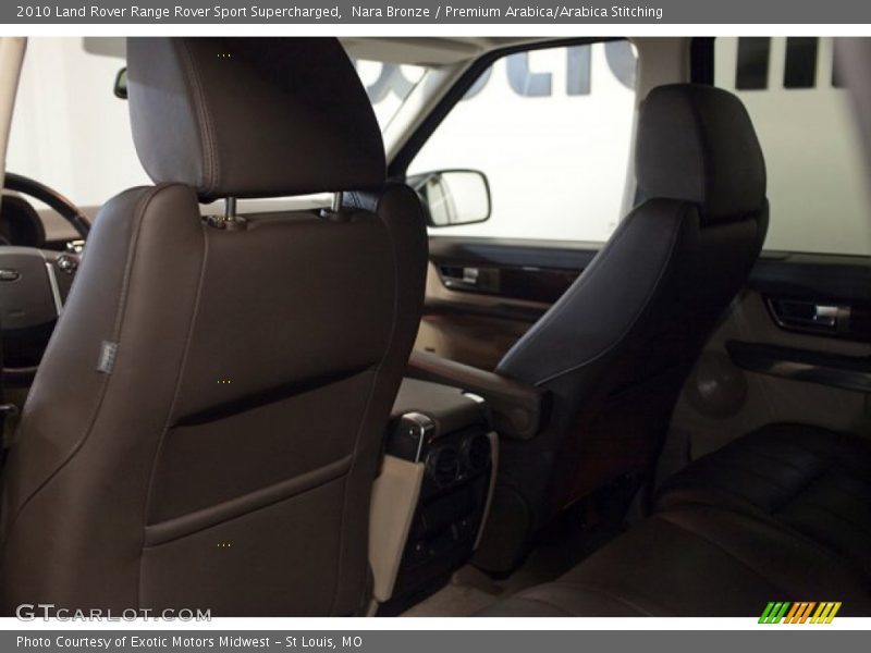 Nara Bronze / Premium Arabica/Arabica Stitching 2010 Land Rover Range Rover Sport Supercharged