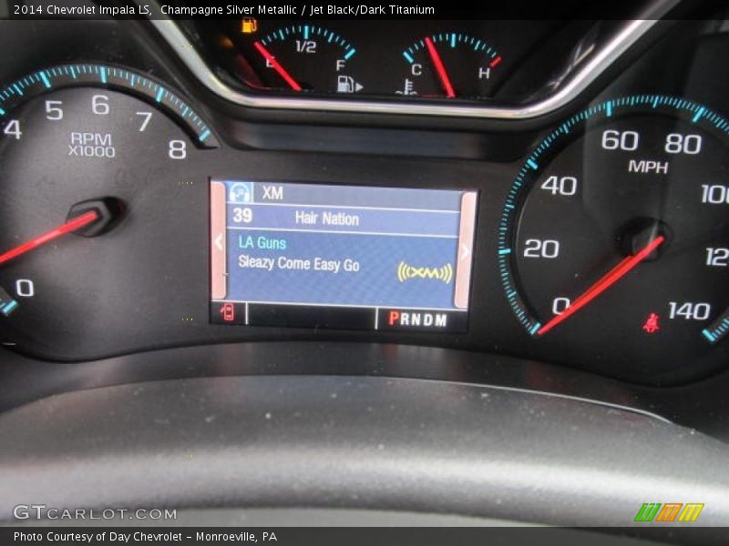 Champagne Silver Metallic / Jet Black/Dark Titanium 2014 Chevrolet Impala LS