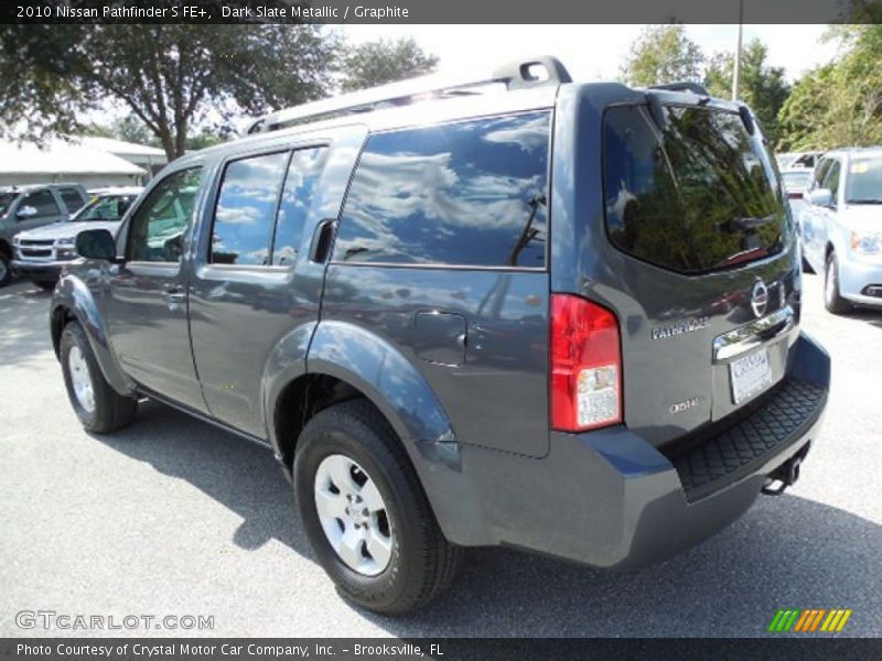 Dark Slate Metallic / Graphite 2010 Nissan Pathfinder S FE+