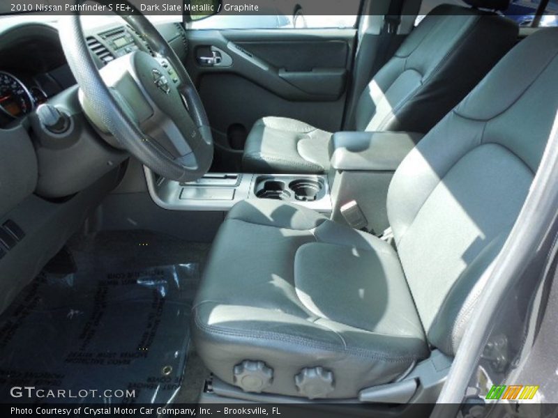 Dark Slate Metallic / Graphite 2010 Nissan Pathfinder S FE+