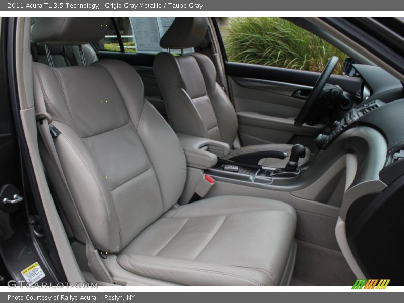 Grigio Gray Metallic / Taupe Gray 2011 Acura TL 3.5 Technology