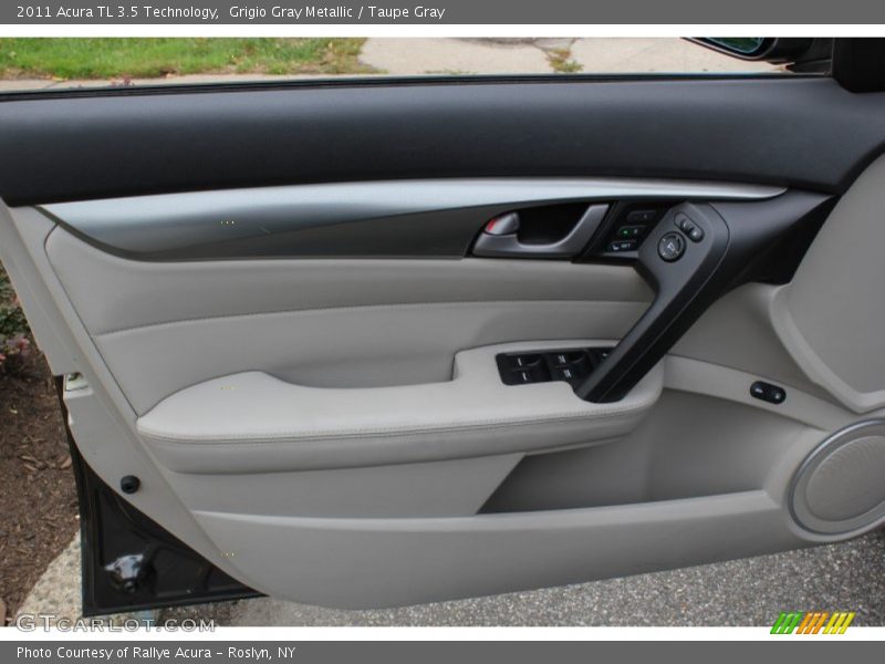 Grigio Gray Metallic / Taupe Gray 2011 Acura TL 3.5 Technology