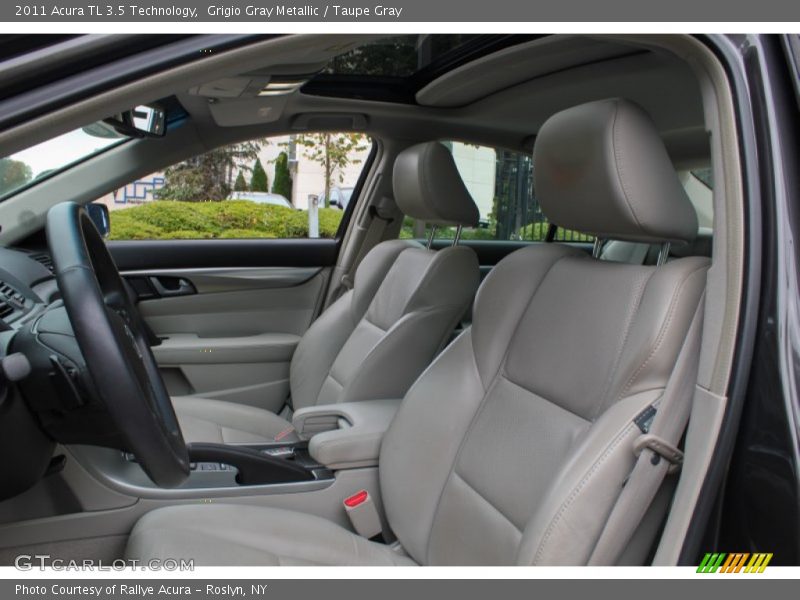 Grigio Gray Metallic / Taupe Gray 2011 Acura TL 3.5 Technology