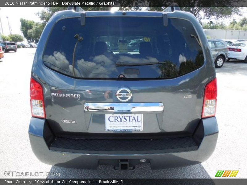 Dark Slate Metallic / Graphite 2010 Nissan Pathfinder S FE+
