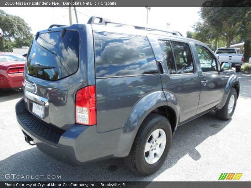 Dark Slate Metallic / Graphite 2010 Nissan Pathfinder S FE+