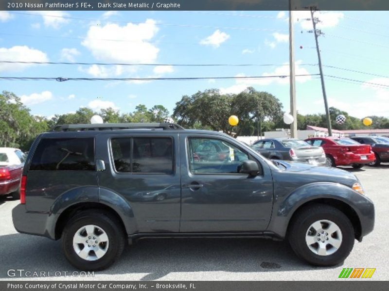 Dark Slate Metallic / Graphite 2010 Nissan Pathfinder S FE+