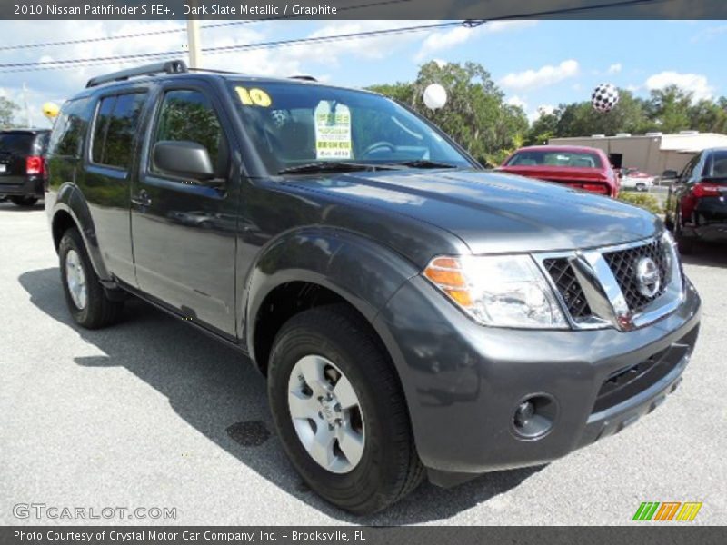Dark Slate Metallic / Graphite 2010 Nissan Pathfinder S FE+