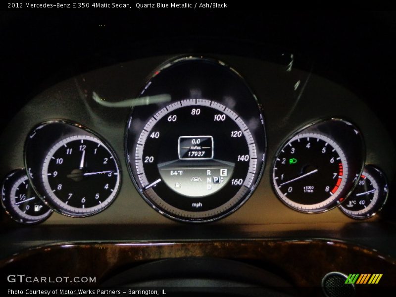 Quartz Blue Metallic / Ash/Black 2012 Mercedes-Benz E 350 4Matic Sedan