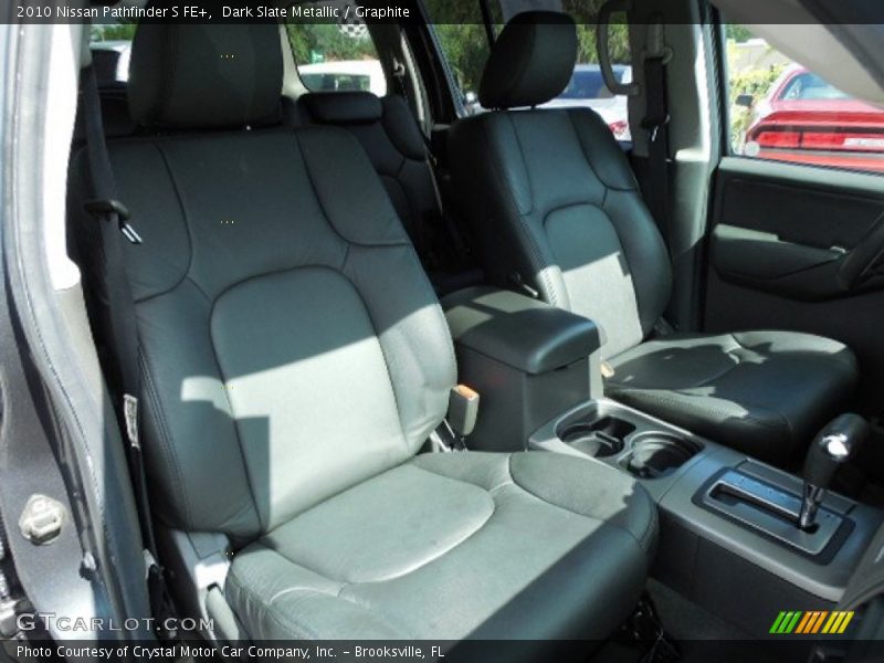 Dark Slate Metallic / Graphite 2010 Nissan Pathfinder S FE+
