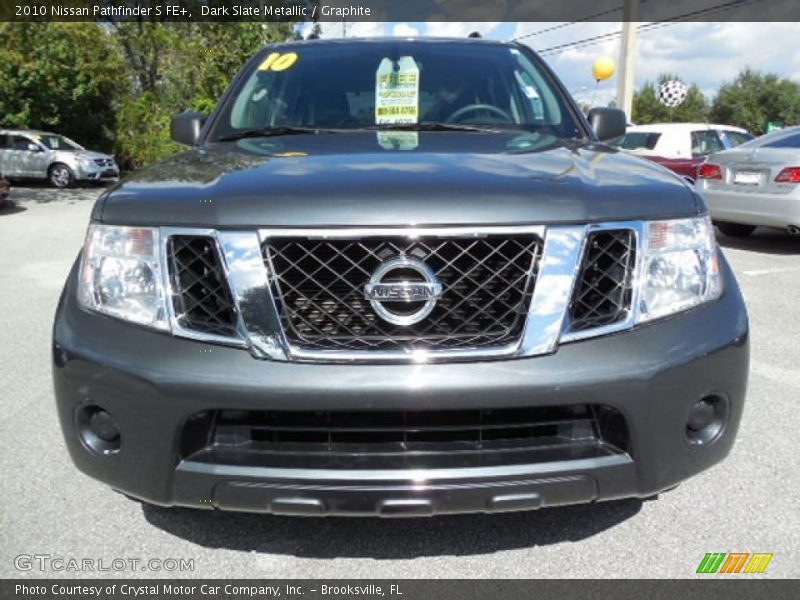 Dark Slate Metallic / Graphite 2010 Nissan Pathfinder S FE+