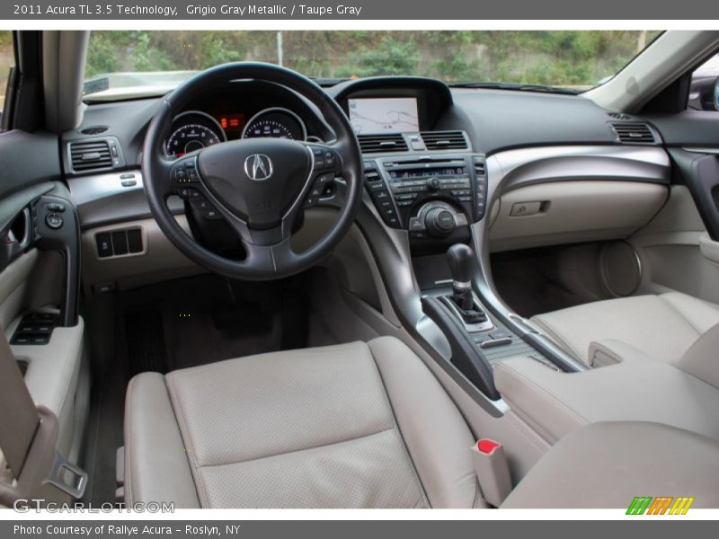 Grigio Gray Metallic / Taupe Gray 2011 Acura TL 3.5 Technology