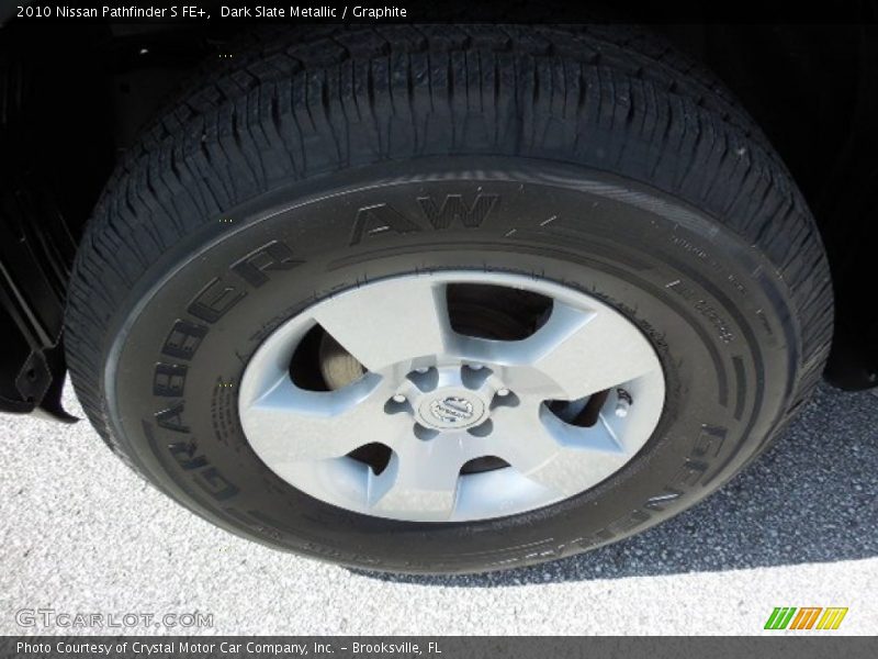 Dark Slate Metallic / Graphite 2010 Nissan Pathfinder S FE+