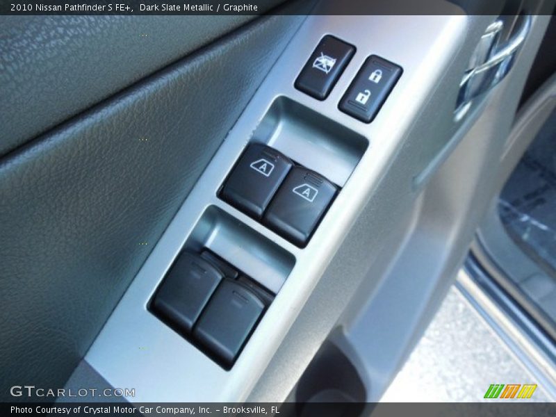 Dark Slate Metallic / Graphite 2010 Nissan Pathfinder S FE+