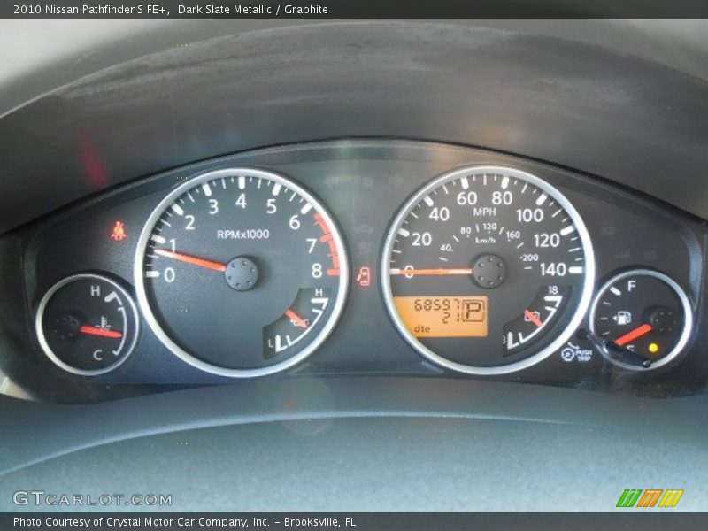 Dark Slate Metallic / Graphite 2010 Nissan Pathfinder S FE+