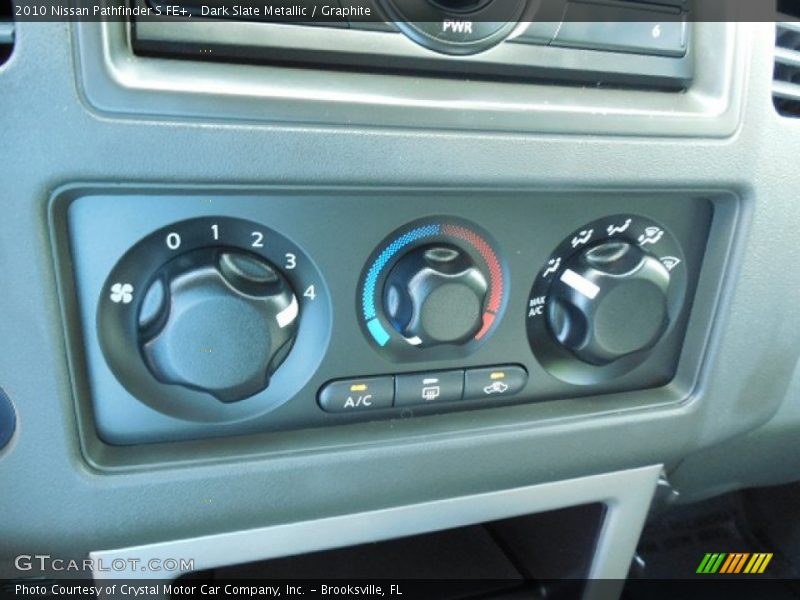 Dark Slate Metallic / Graphite 2010 Nissan Pathfinder S FE+