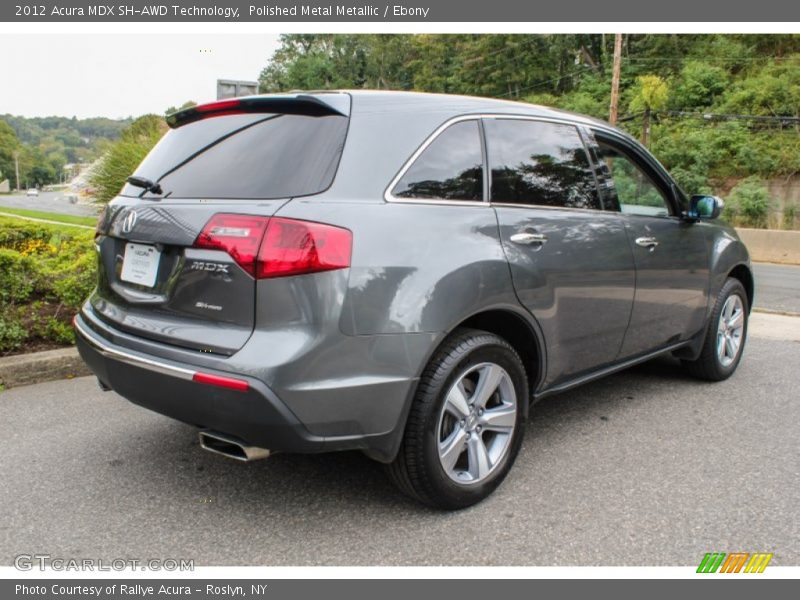 Polished Metal Metallic / Ebony 2012 Acura MDX SH-AWD Technology
