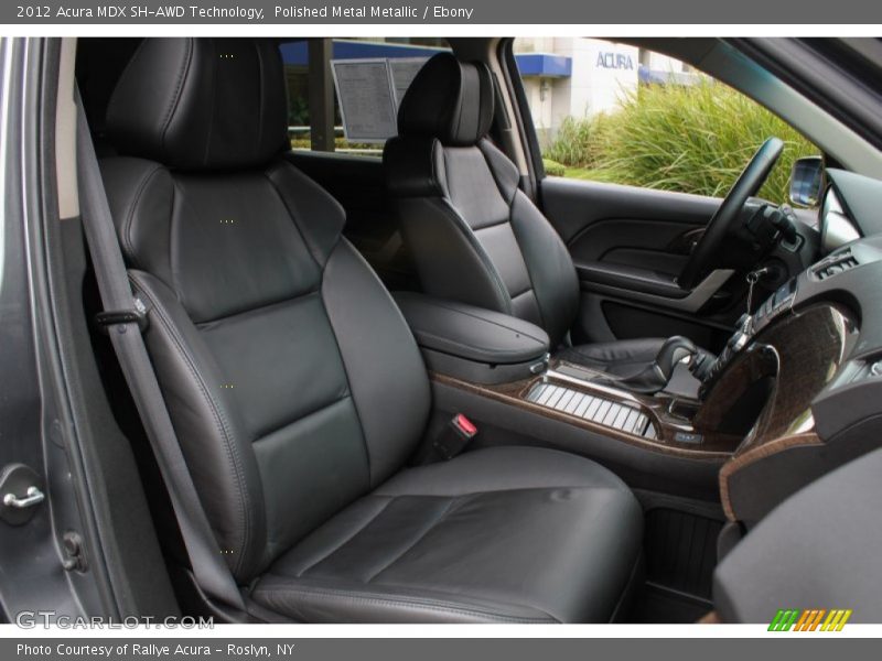 Polished Metal Metallic / Ebony 2012 Acura MDX SH-AWD Technology