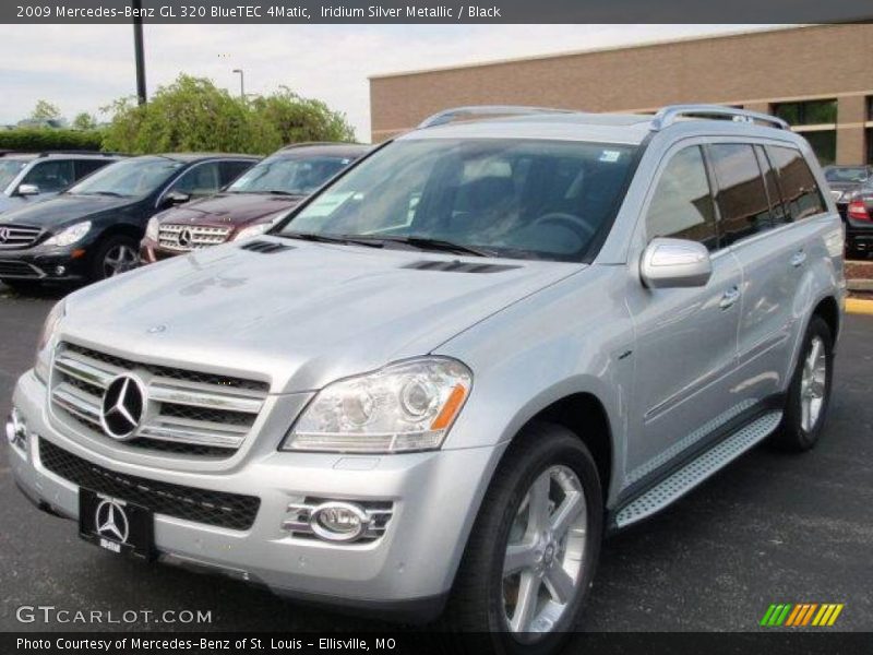 Iridium Silver Metallic / Black 2009 Mercedes-Benz GL 320 BlueTEC 4Matic