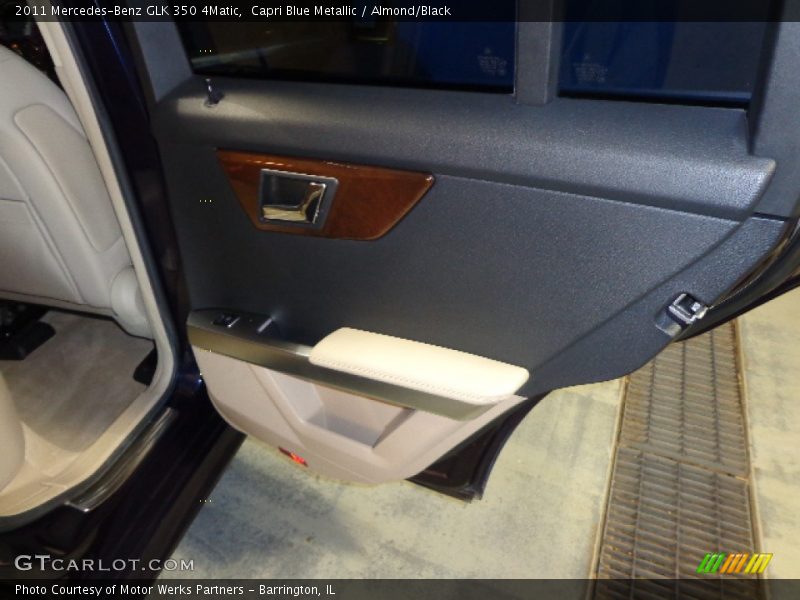 Capri Blue Metallic / Almond/Black 2011 Mercedes-Benz GLK 350 4Matic
