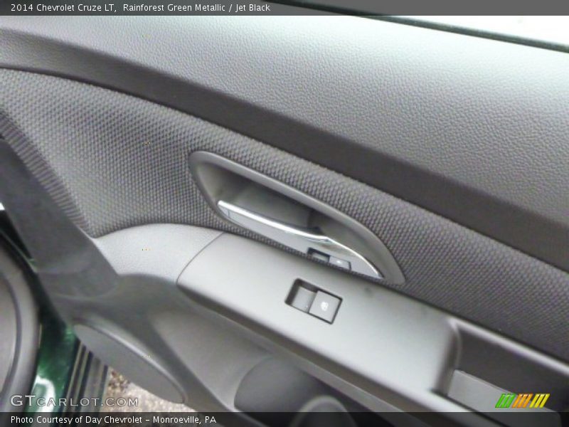 Rainforest Green Metallic / Jet Black 2014 Chevrolet Cruze LT