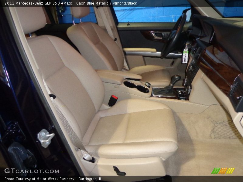 Capri Blue Metallic / Almond/Black 2011 Mercedes-Benz GLK 350 4Matic