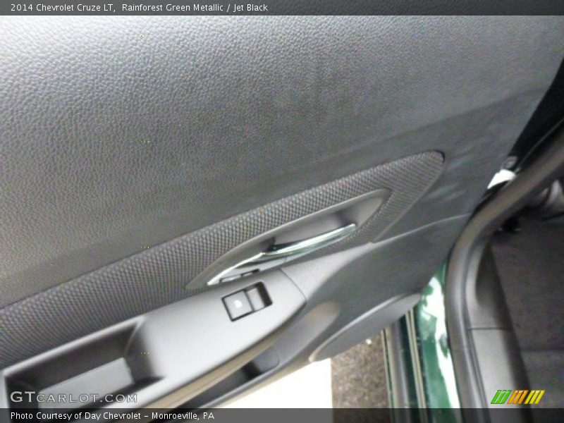 Rainforest Green Metallic / Jet Black 2014 Chevrolet Cruze LT